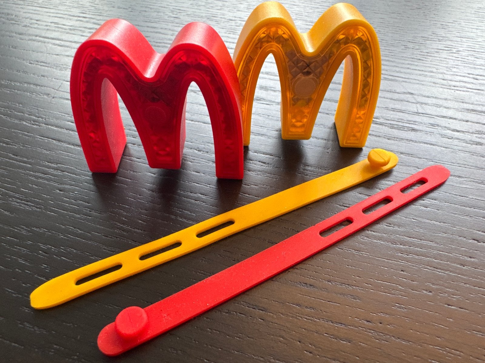 McDonald's Fietslampjes - Collectors Item, Ophalen of Verzenden, Gebruikt, Batterij, Verlichtingsset