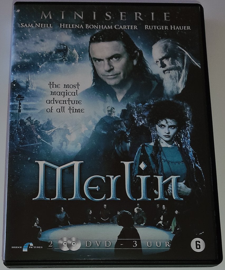 Dvd *** MERLIN *** 2-Disc Boxset Mini-Serie, Engels, Nederlands, Fantasy, Ophalen of Verzenden