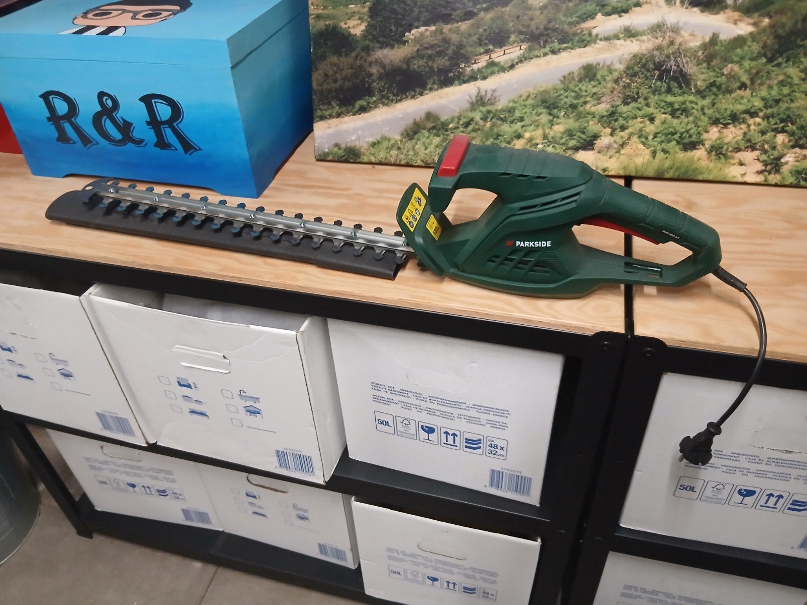 Parkside Elektrische Heggenschaar, Ophalen, Nieuw, Elektrisch, Parkside