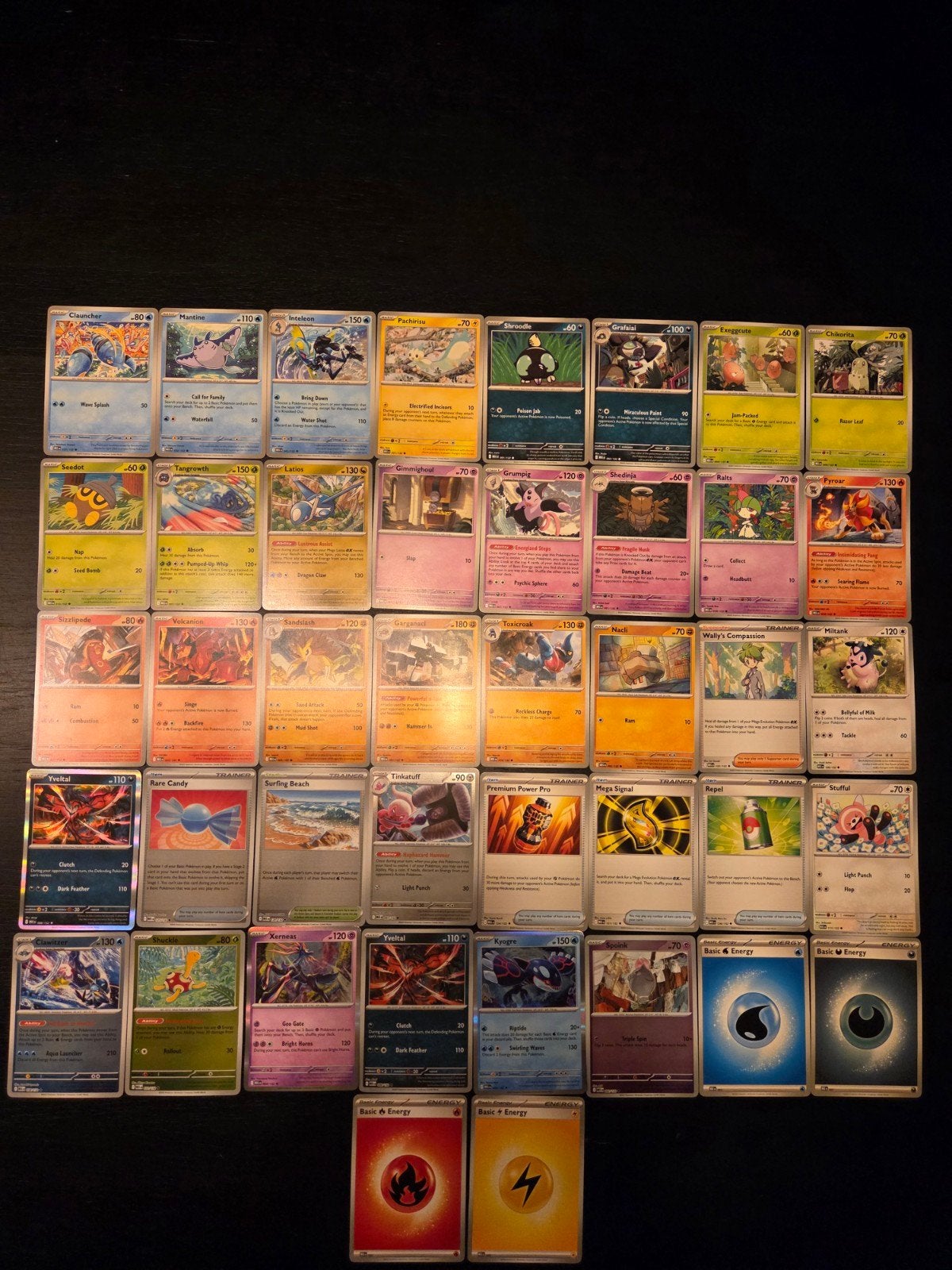 Pokémon Mega Evolution bulk, Ophalen of Verzenden, Zo goed als nieuw, Meerdere kaarten
