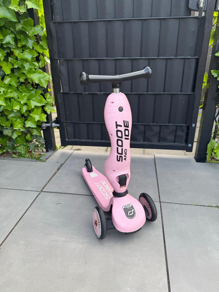 Scoot and Ride Highwaykick 1, Ophalen, Gebruikt, Verstelbare zitting