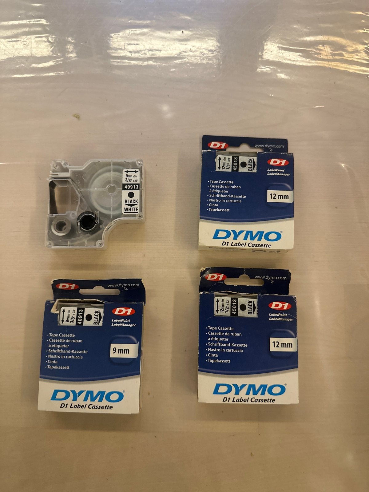 Dymo D1 Label Cassettes - Diverse Maten en Kleuren, Computers en Software, Ophalen of Verzenden, Overige typen