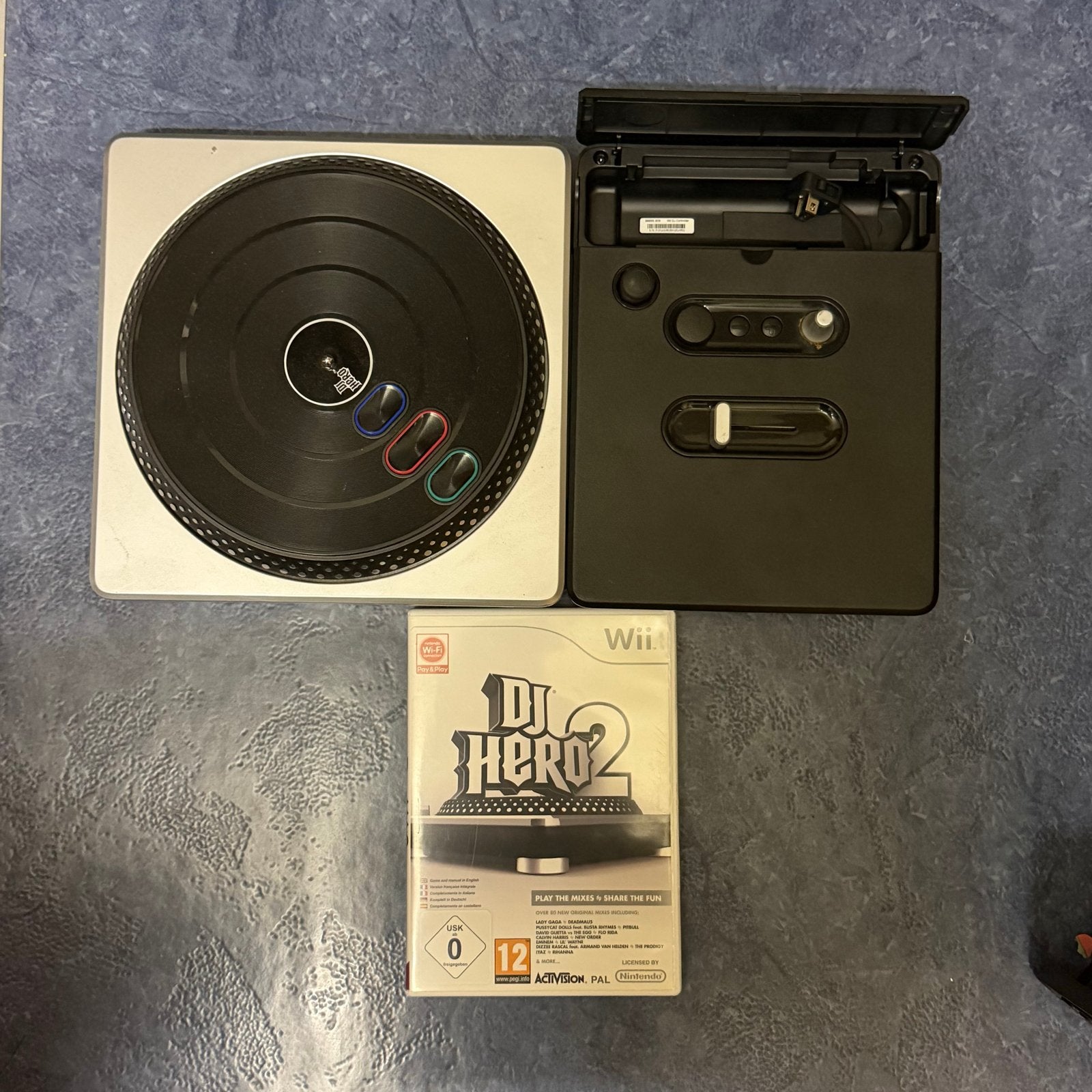 DJ Hero 2 met draaitafel controller voor Wii, Spelcomputers en Games, Muziek, 2 spelers, Eén computer, Ophalen of Verzenden