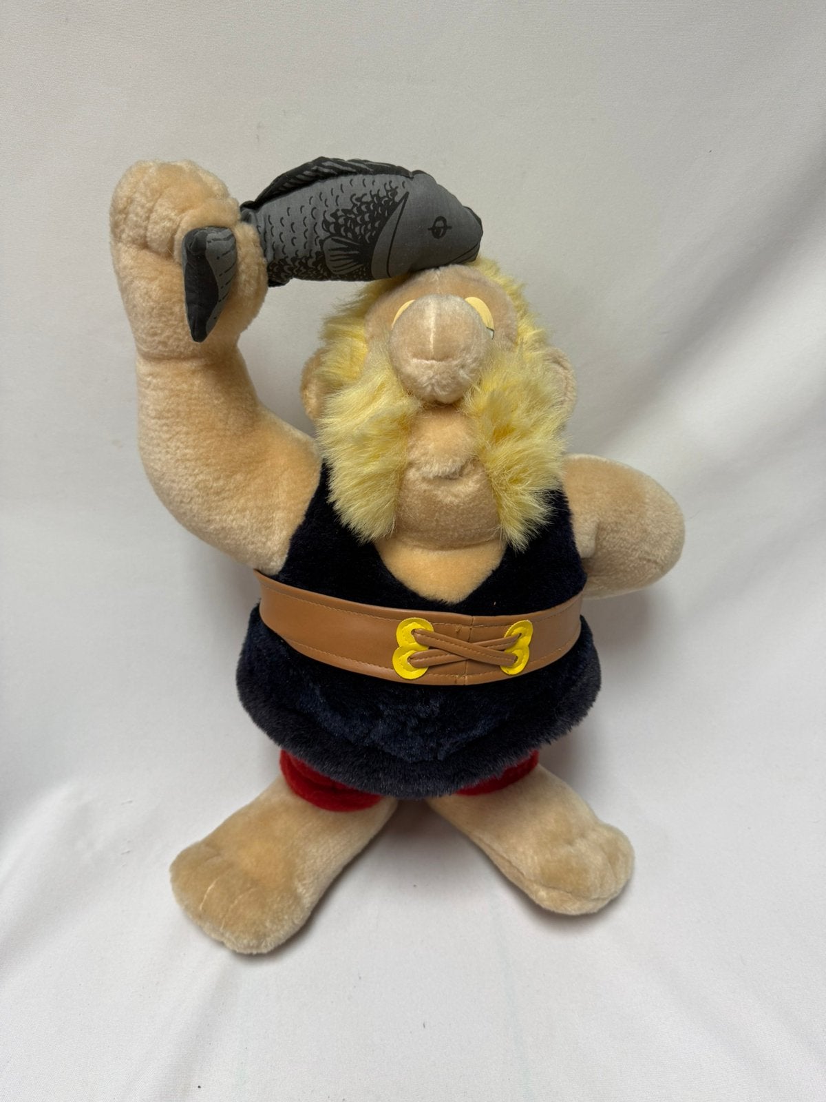 Kostunrix/Ordralfabétix pluche 1994 Michael Mühleck, Verzamelen, Ophalen of Verzenden, Asterix en Obelix, Zo goed als nieuw, Beeldje of Figuurtje