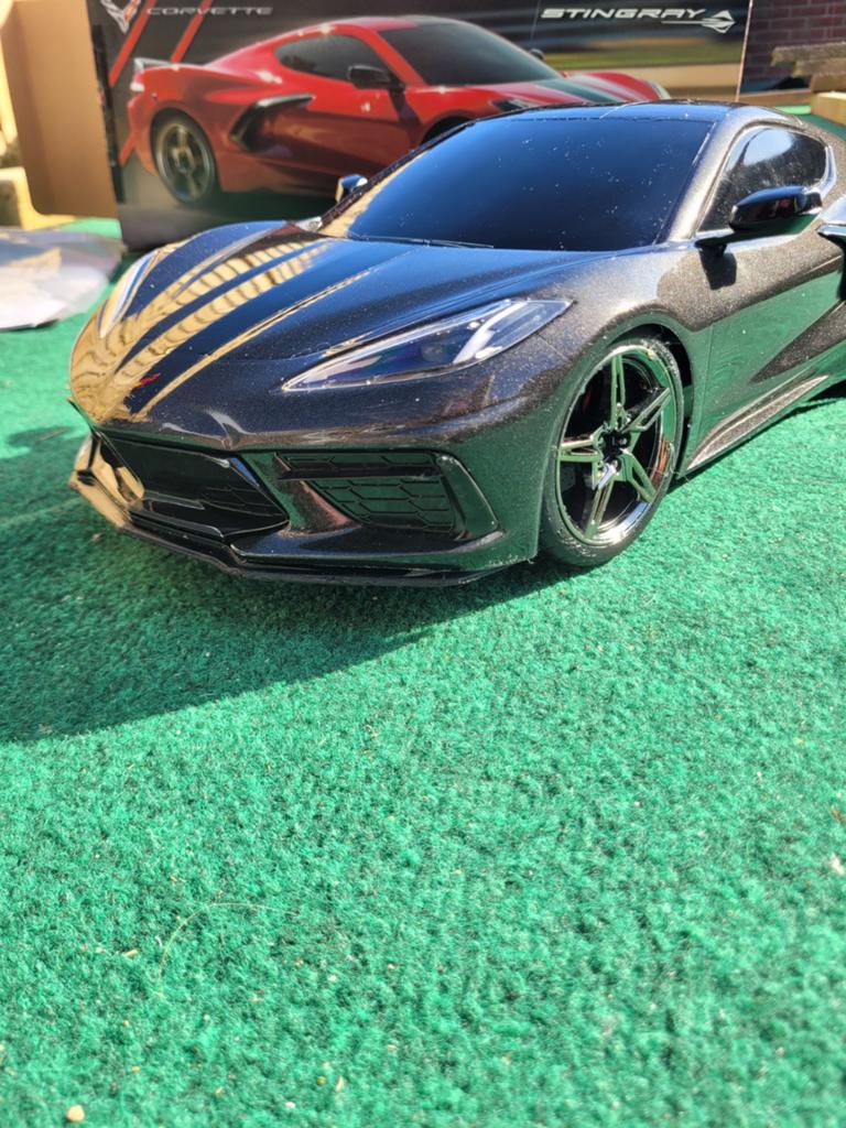 Traxxas 4tec 3.0 corvette brushless, Hobby en Vrije tijd, Ophalen of Verzenden, Zo goed als nieuw, Auto offroad