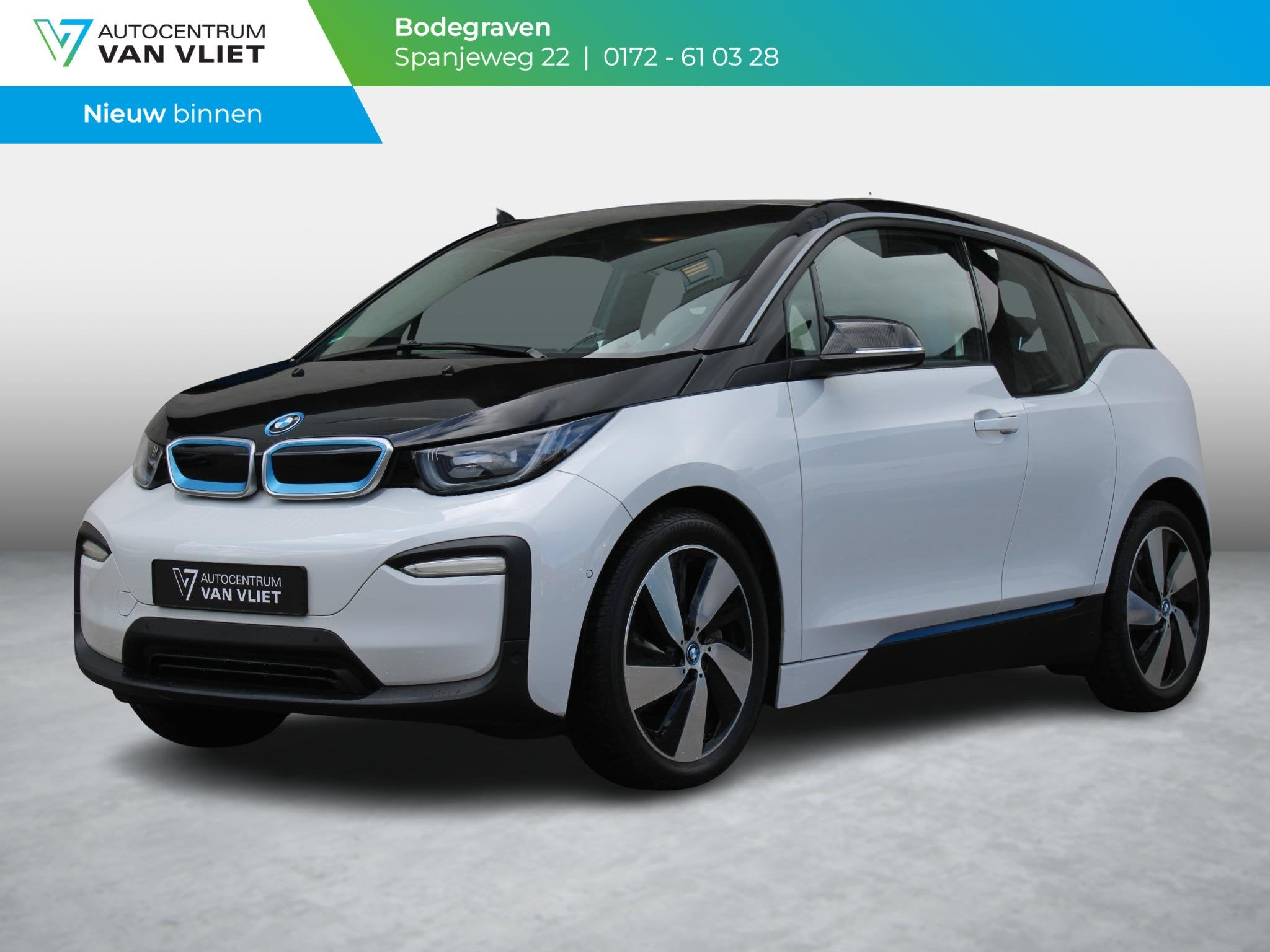 BMW i3 Basis 94Ah 33 kWh | STOELVERWARMING | NAVIGATIE | ACH, Auto's, Automaat, 12 maanden, Gebruikt, 300 km