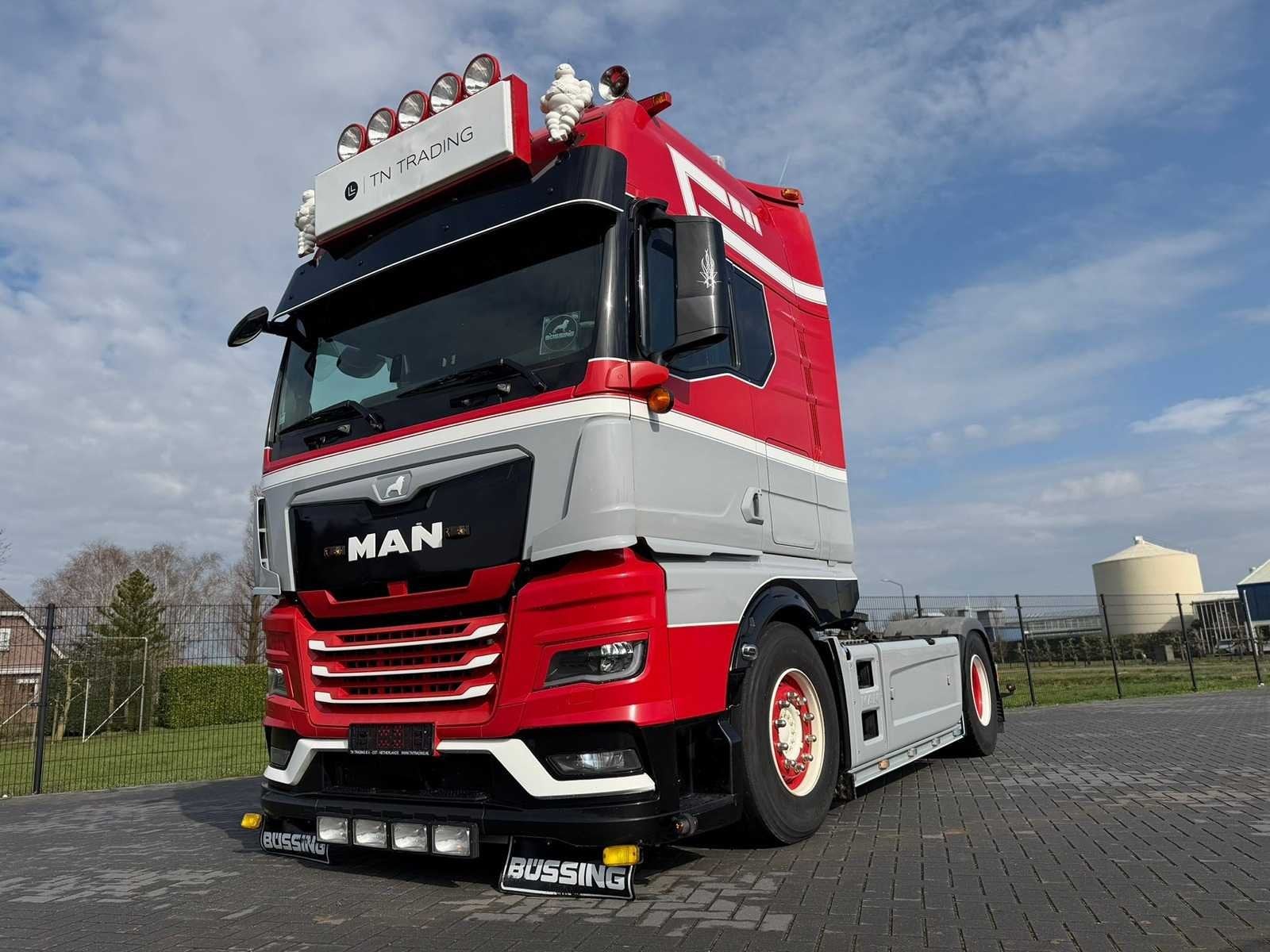 MAN - TGX 18.510 - Vollucht - Showtruck - 2021 - Vrachtwagen, Auto's, Vrachtwagens, Bedrijf, Te koop, MAN, Overige brandstoffen