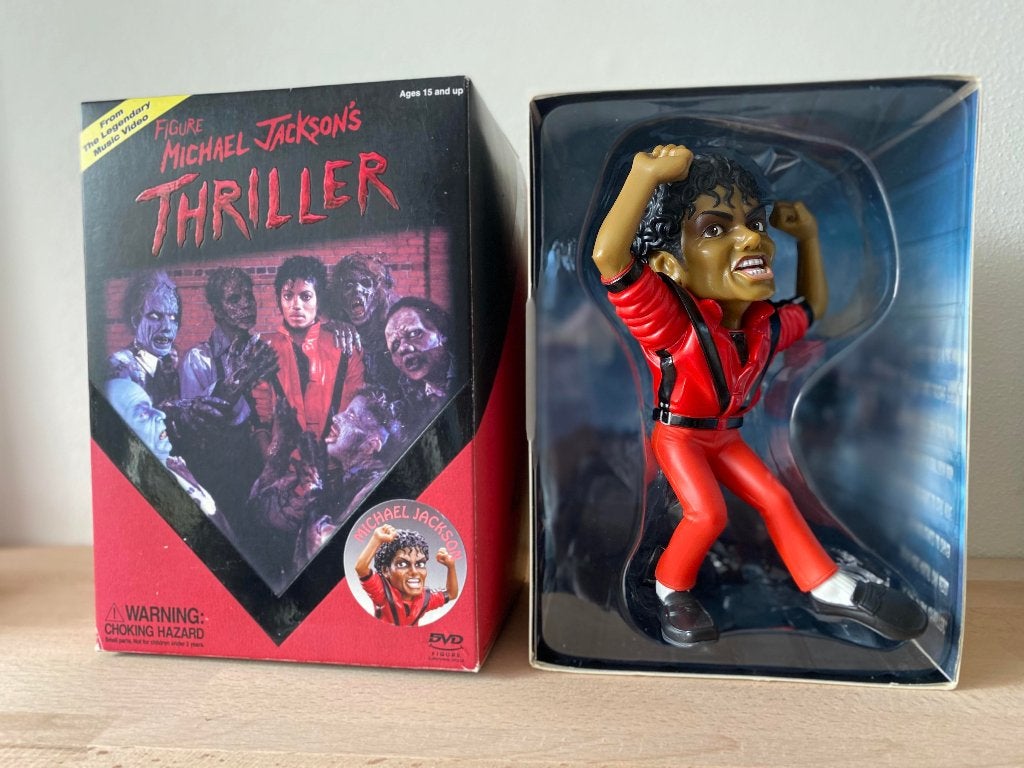 Michael Jackson Thriller collector Figma action figure doll, Ophalen of Verzenden, Nieuw