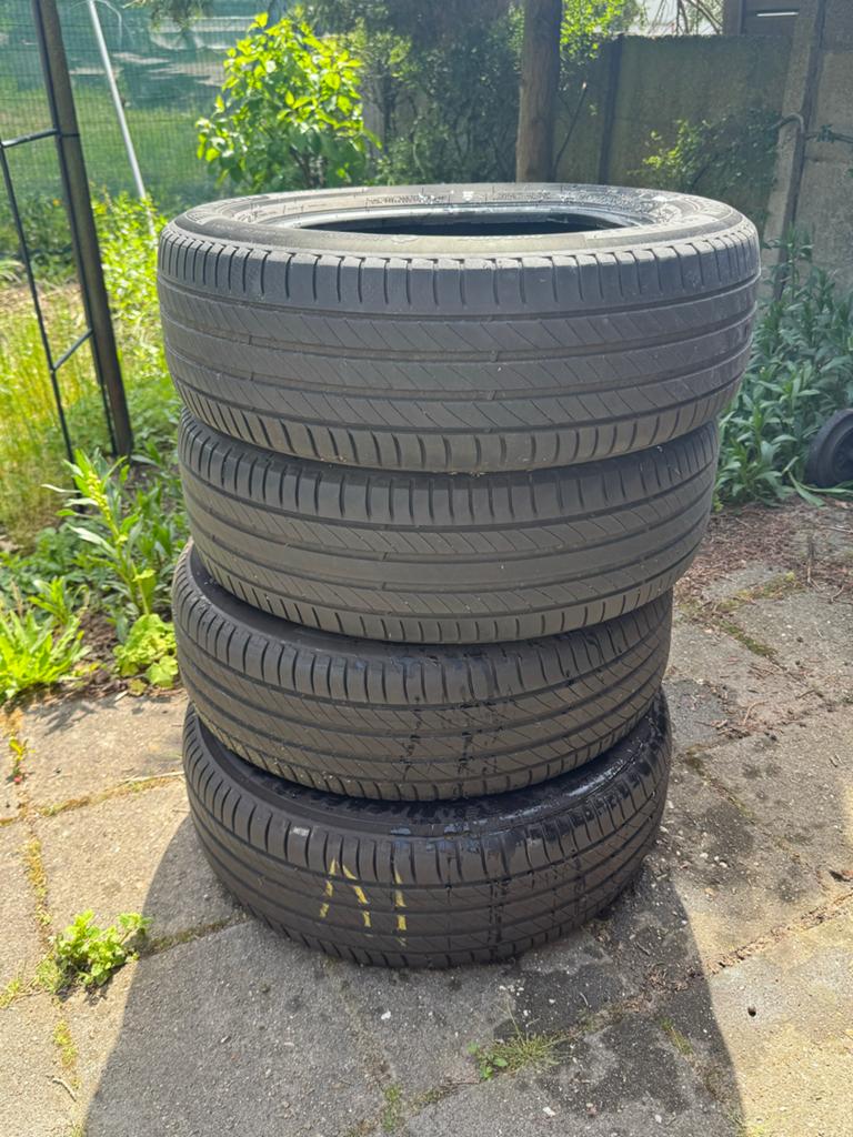 4 Michelin Zomerbanden 195/65 R16, Auto-onderdelen, Banden en Velgen, Ophalen, Gebruikt, 16 inch, Band(en)