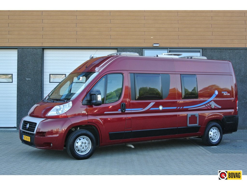 Adria Mobil Twin 2.3JTD Fiat Ducato|Airco|CruiseC|Luifel|, Caravans en Kamperen, Campers, Chemisch toilet, Buscamper of Camperbus