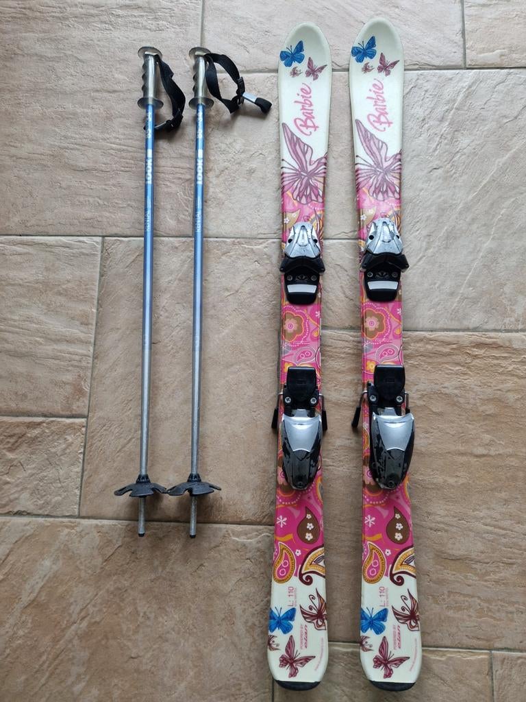 Elan Kinderski's 110 cm + Stokken 85 cm, Ophalen, Gebruikt, 100 tot 140 cm, Carve