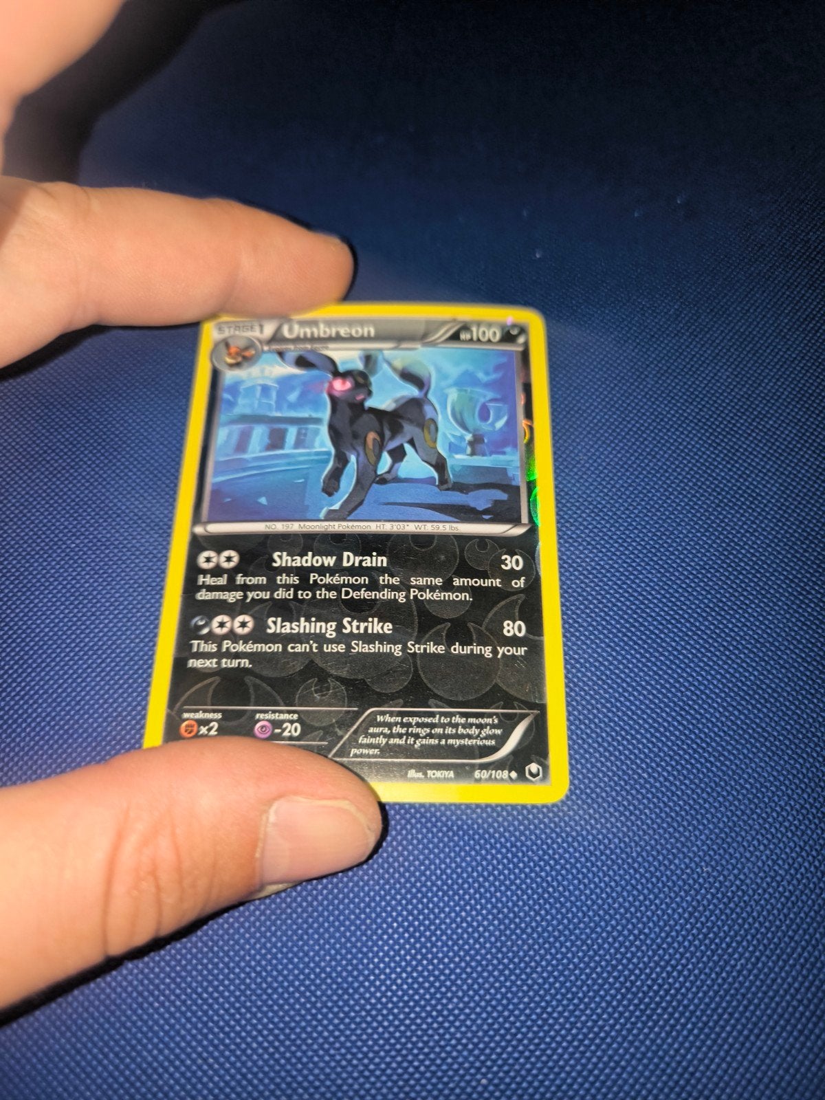 Mooie umbreon reverse van dark explorers !!, Ophalen of Verzenden, Zo goed als nieuw