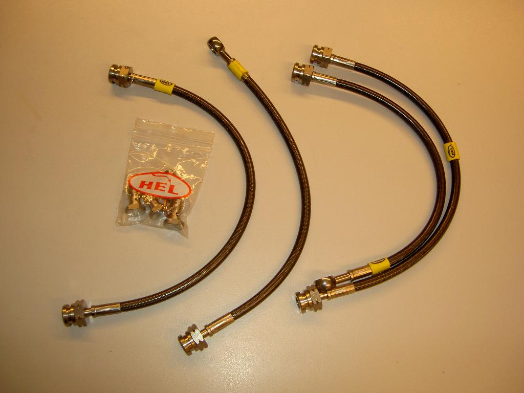 Hel gevlochten remleiding set - Nissan 200sx S14 S14a 94-98