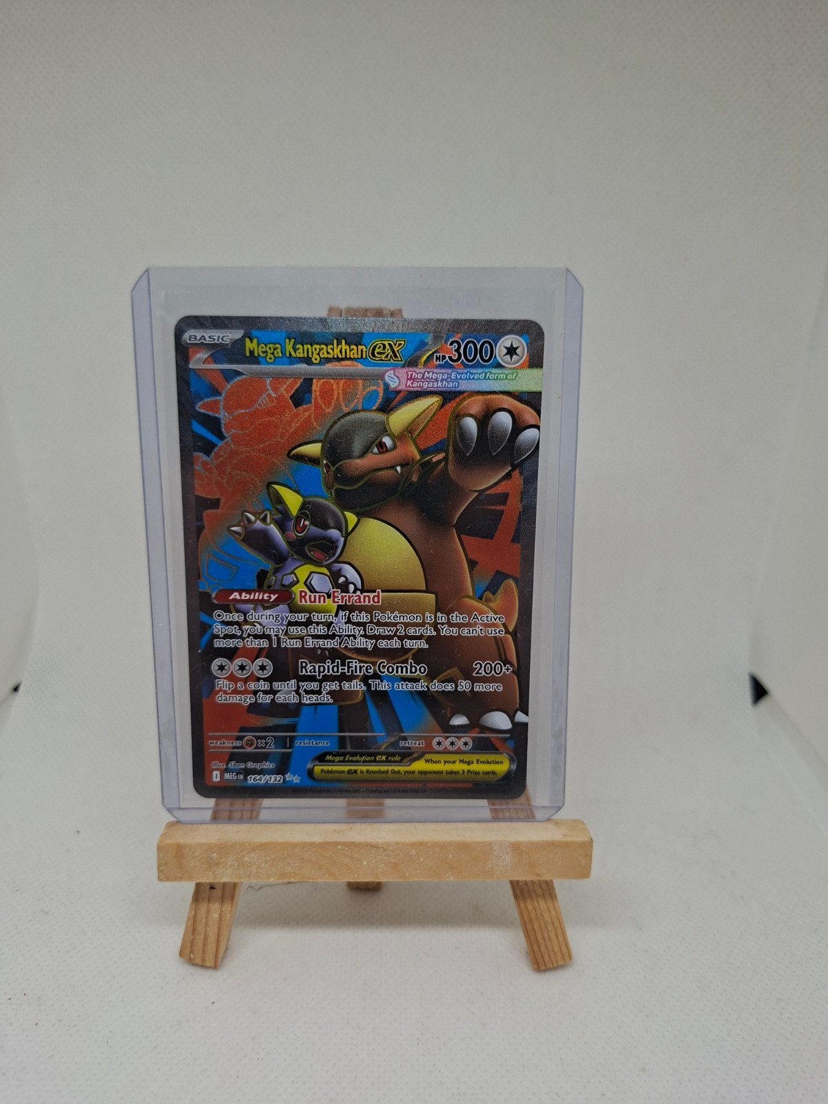 Pokemon kaart Mega Kangaskan 164/132, Ophalen of Verzenden, Zo goed als nieuw
