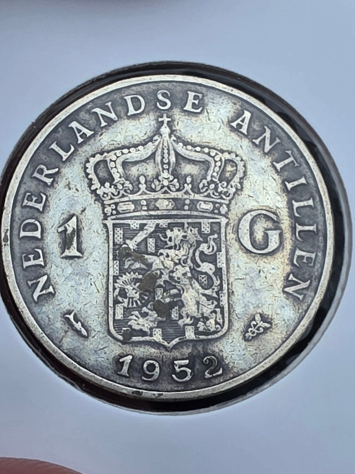 Zilveren gulden antillen 1952, Ophalen of Verzenden
