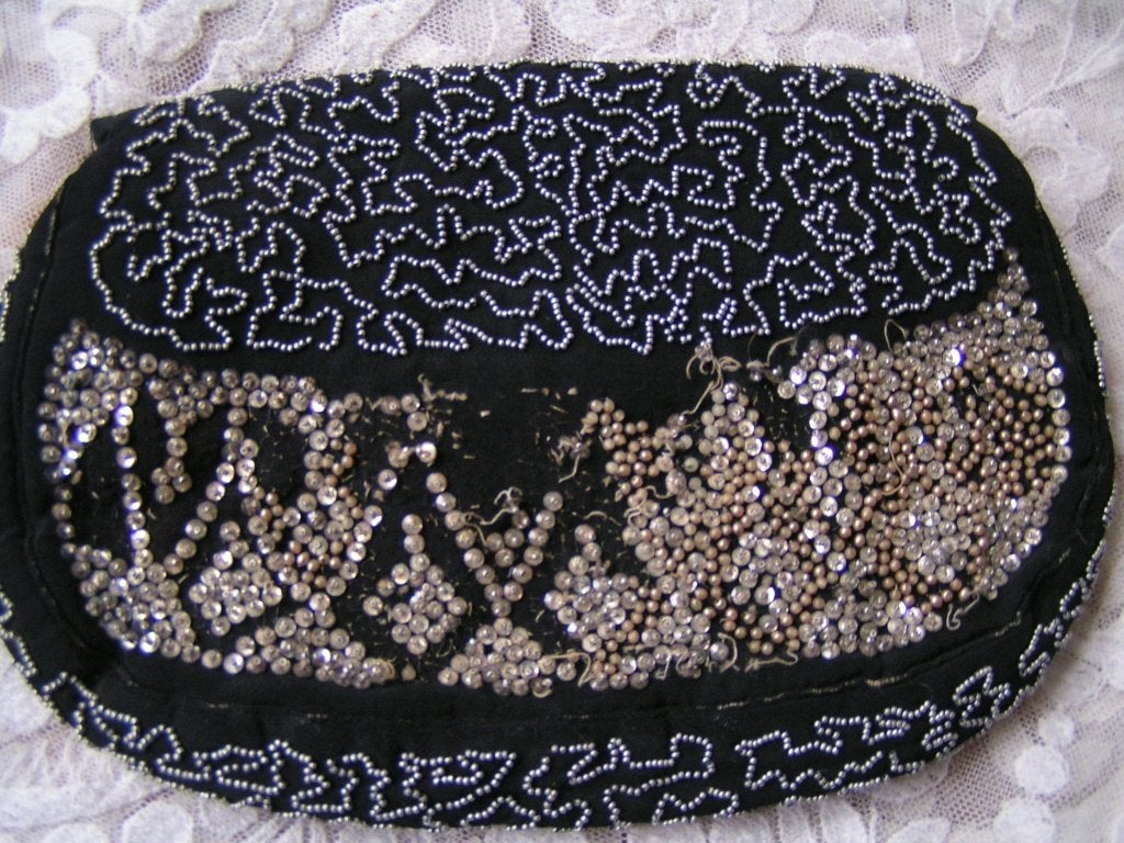 antiek kralentasje nr UU 764 ger hendrik, Antiek en Kunst, Verzenden, Dames