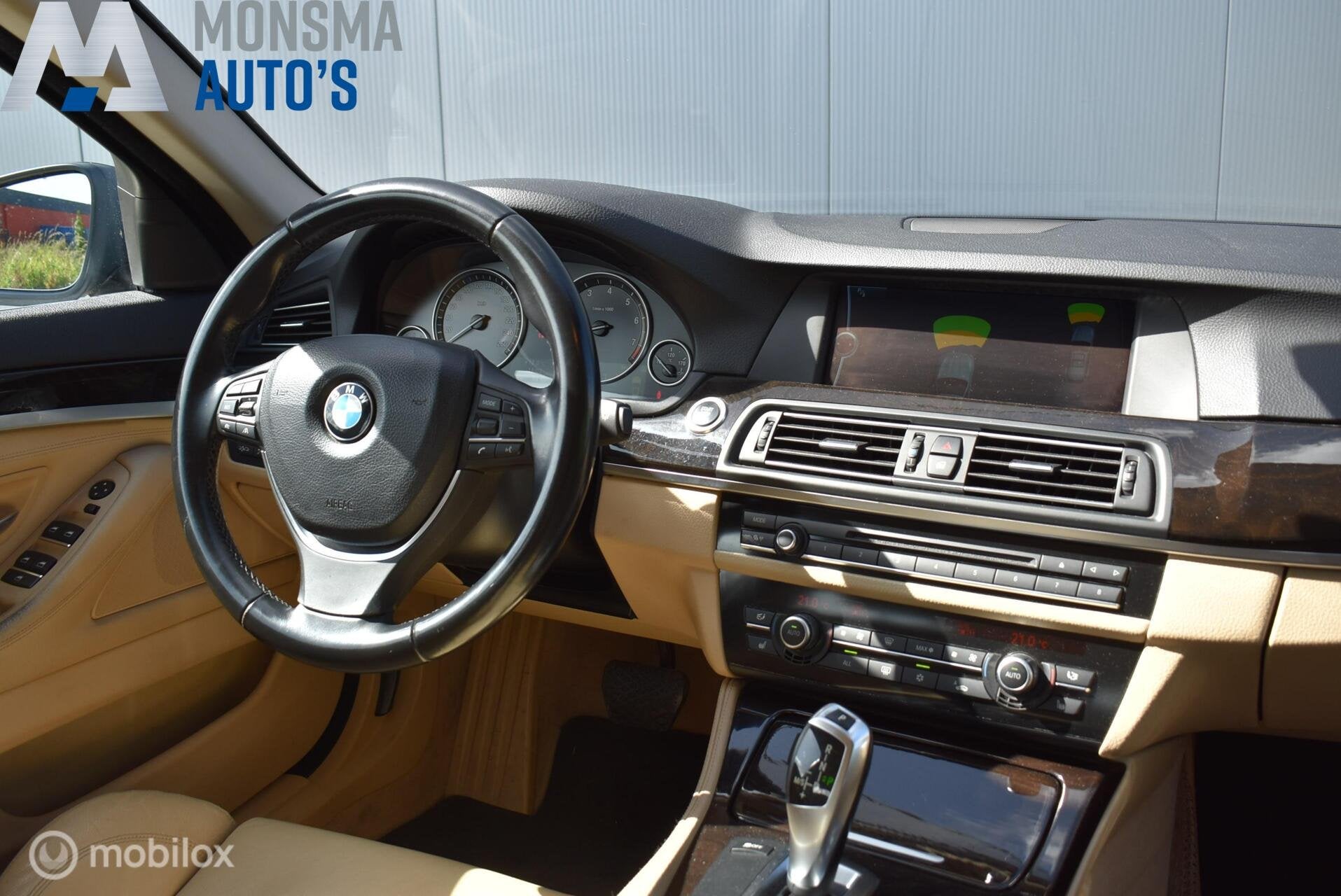 BMW 523i AUT. Touring High Exe Sophistograu ACC Leder HUD Sp, Auto's, BMW, Euro 5, Achterwielaandrijving, Gebruikt, 2000 kg