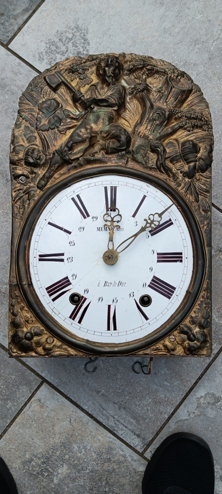 Uurwerk comtoise, Antiek en Kunst, Antiek | Klokken, Ophalen