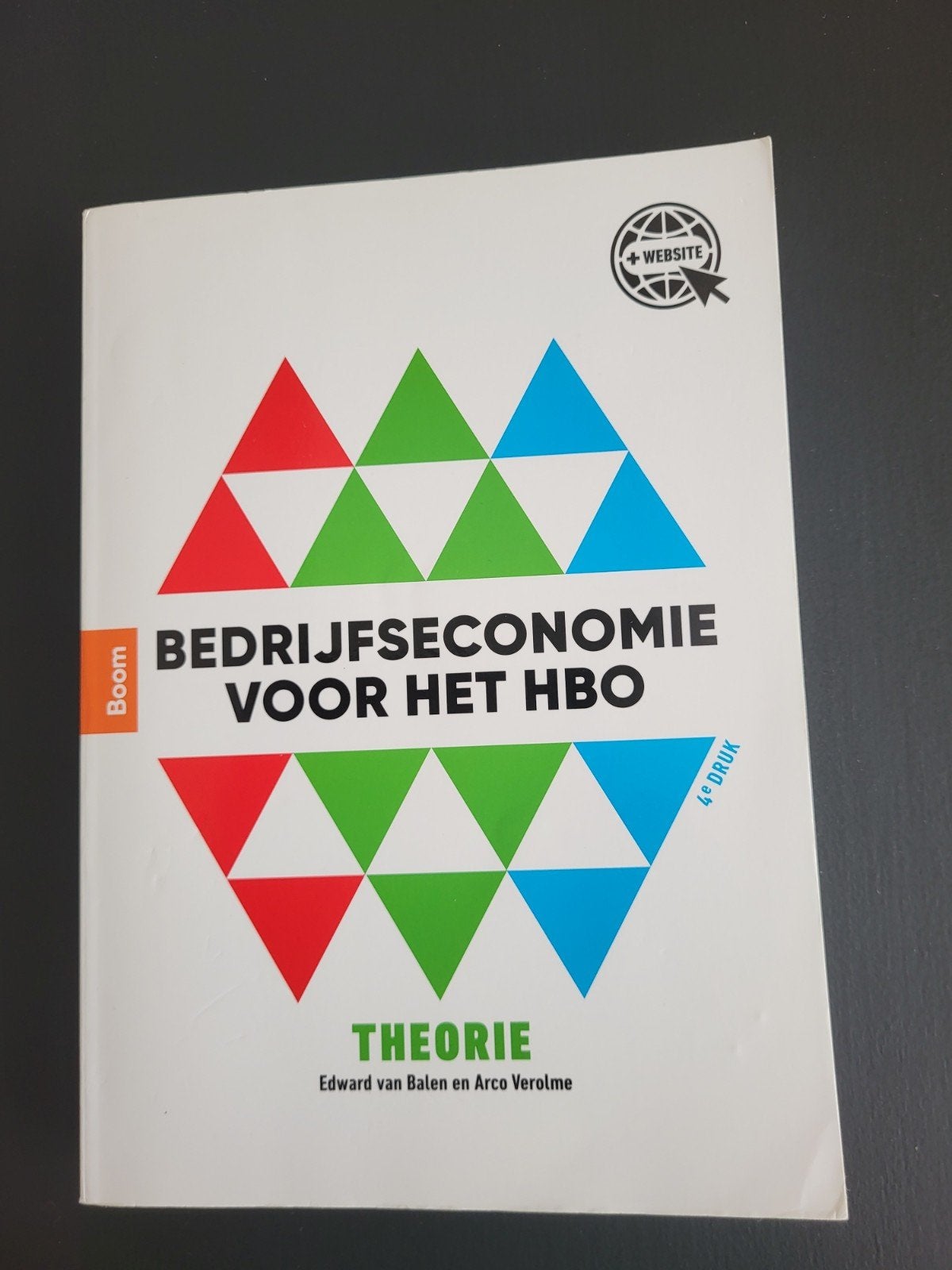 Bedrijfseconomie voor het HBO - Theorie (4e druk), Edward van Balen en Arco Verolme, Zo goed als nieuw, Gamma, HBO