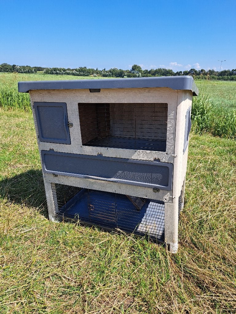 FERPLAST Grand Lodge kunststof konijnenhok, Dieren en Toebehoren, Knaagdieren en Konijnen | Hokken en Kooien, Ophalen, 90 cm of meer