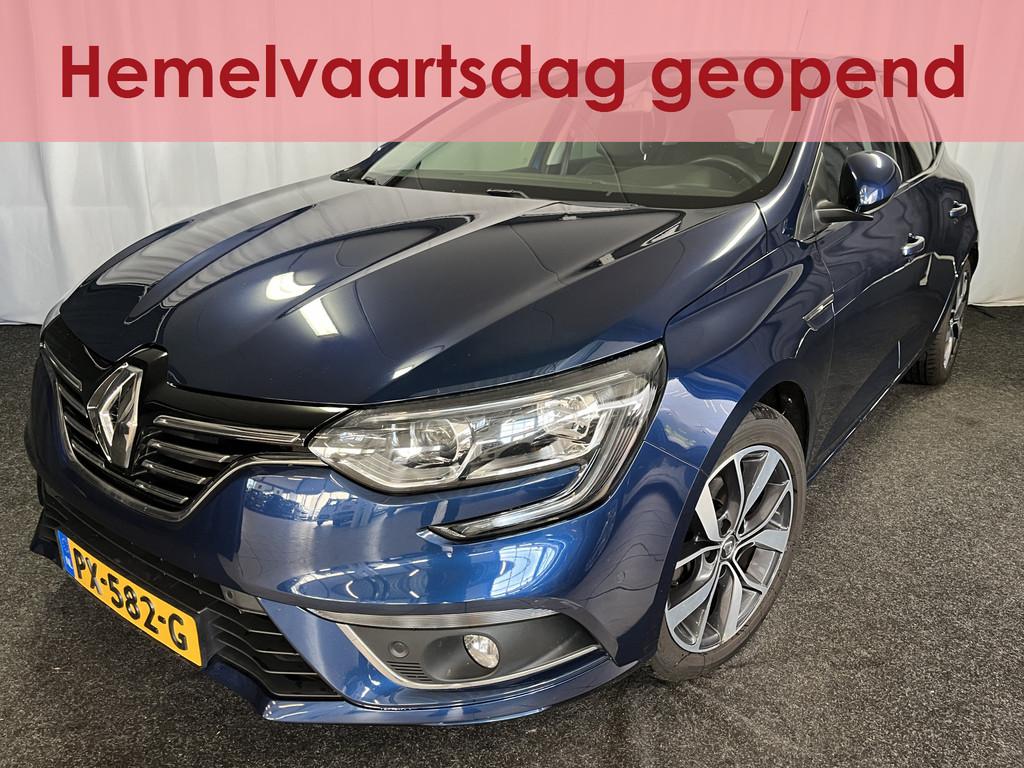 Renault Mégane 1.2 TCe Bose ECC/CRUISE/CAMERA/PDC, Voorwielaandrijving, Gebruikt, 4 cilinders, Met garantie (alle)