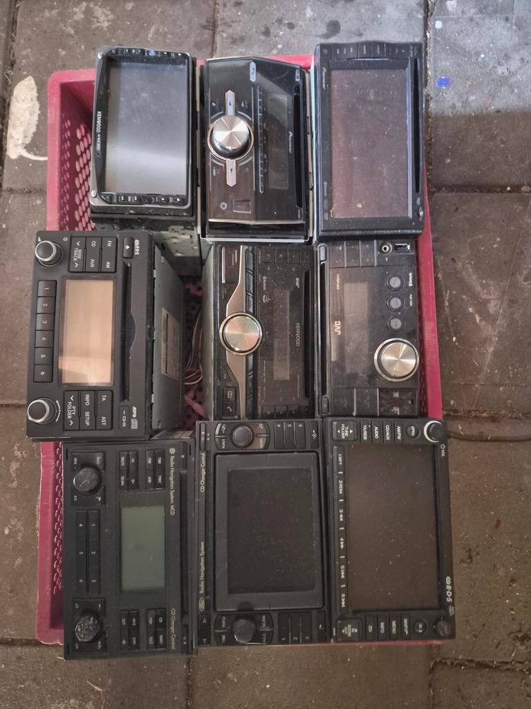 Opruiming 2 din autoradio's, Auto diversen, Autoradio's, Ophalen
