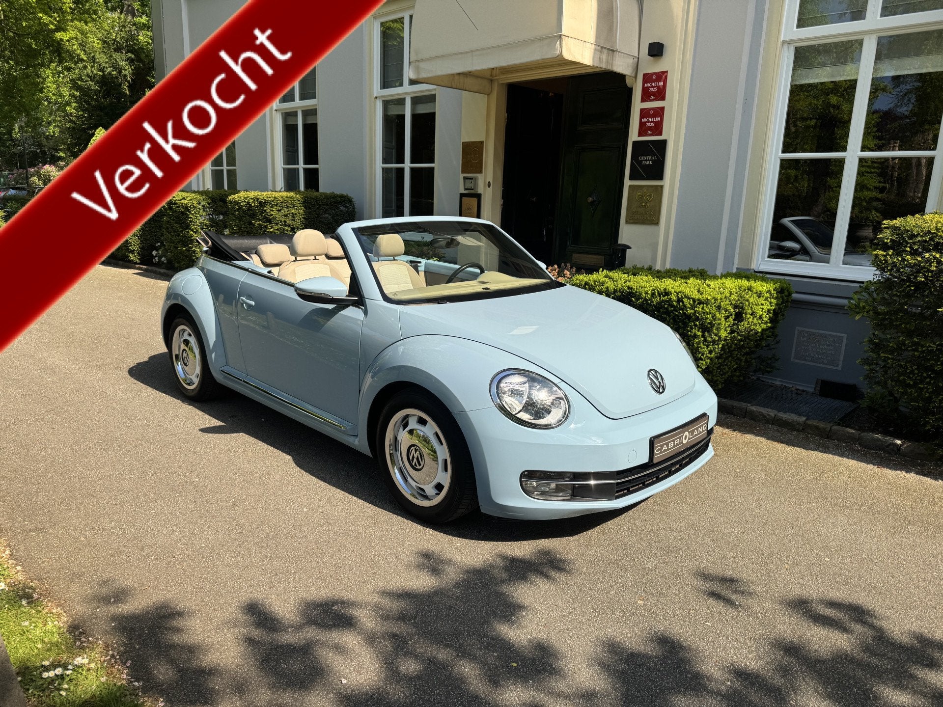 Volkswagen Beetle Cabriolet 1.2 TSI Automaat, Cruise, Auto's, Volkswagen, Stoelverwarming, Stof, Gebruikt, Origineel Nederlands