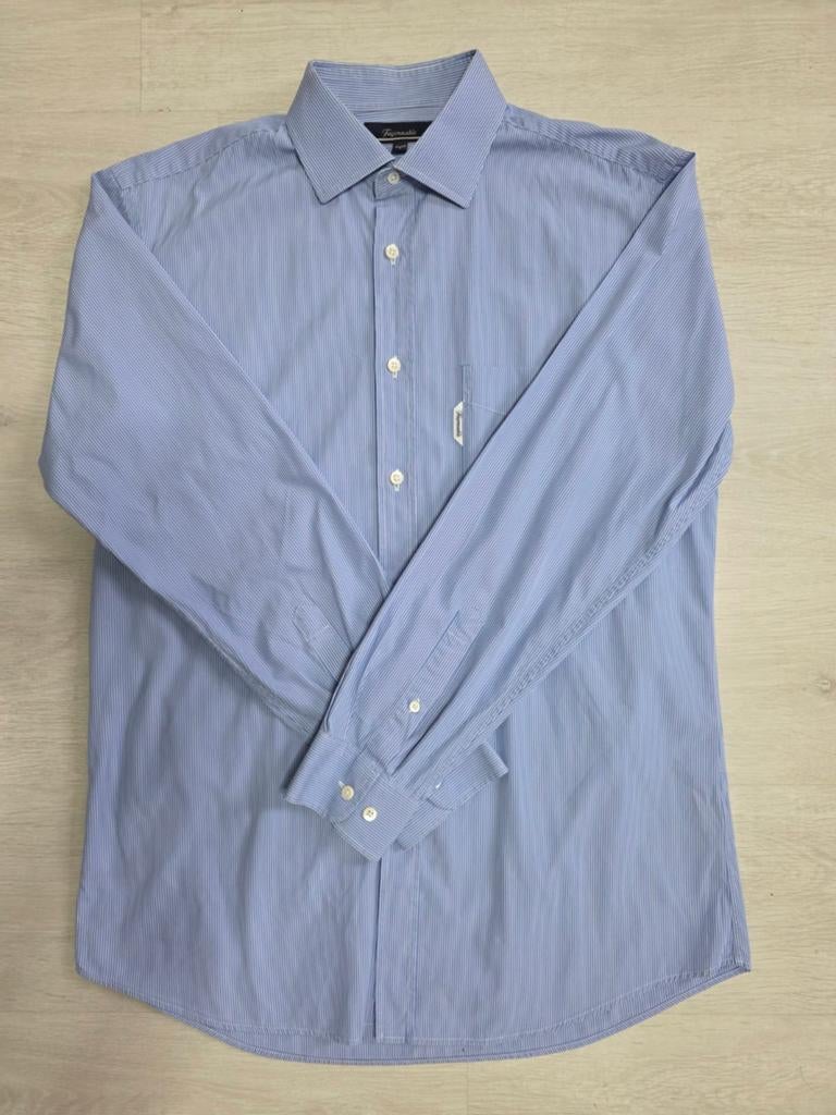 Façonnable overhemd maat 41/42, Kleding | Heren, Overhemden, Halswijdte 41/42 (L), Blauw, Ophalen