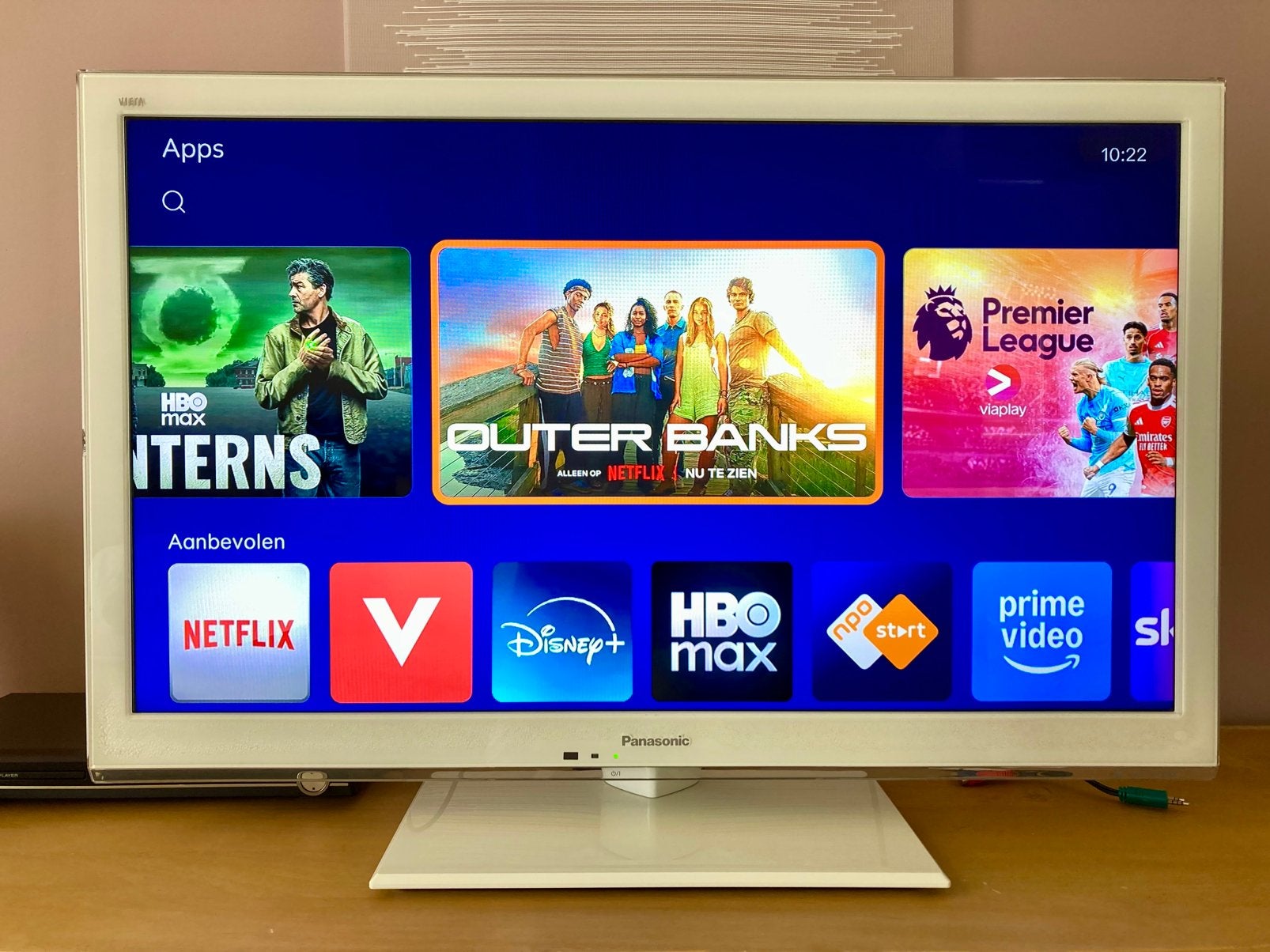 Panasonic Viera Smart TV 32 inch Wit, Ophalen, Panasonic, 50 Hz, 80 tot 100 cm