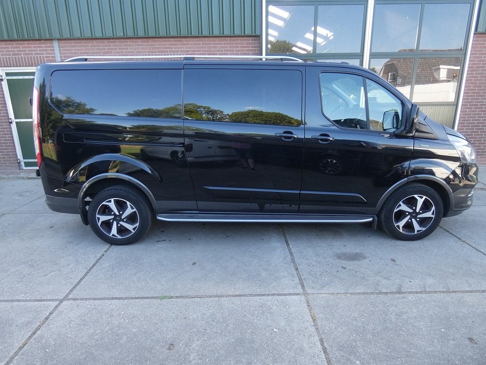 Ford Transit Custom 320 2.0 TDCI L2H1 Limited*Dub.cab*leder*, Auto's, Keurmerk '100% Onderhouden', 15 km/l, Gebruikt, Overige brandstoffen