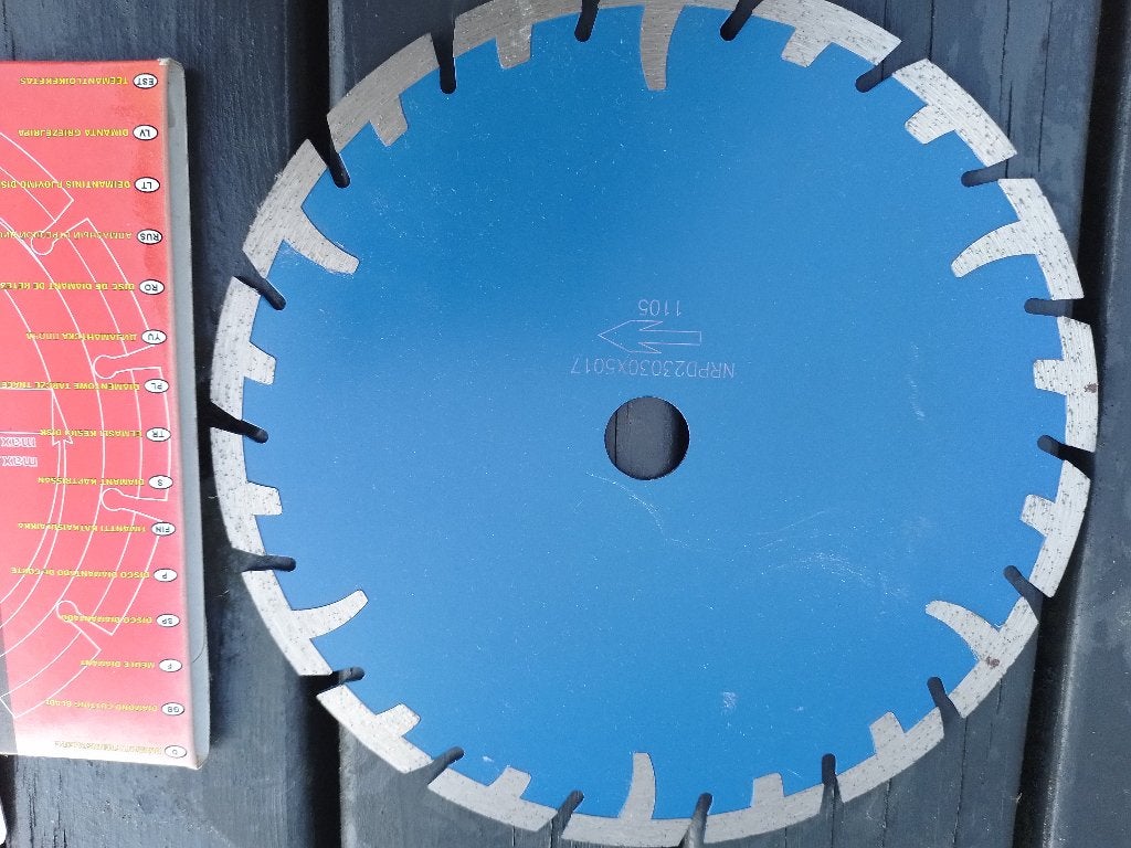 Diamantschijf 180-230mm beton/steen/tegelsWidia-slijpschijf, Ophalen of Verzenden, Nieuw, Minder dan 700 watt, Overige typen