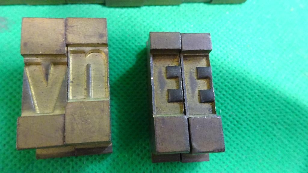 Markering letters, Gebruikt, ., Ophalen of Verzenden, .