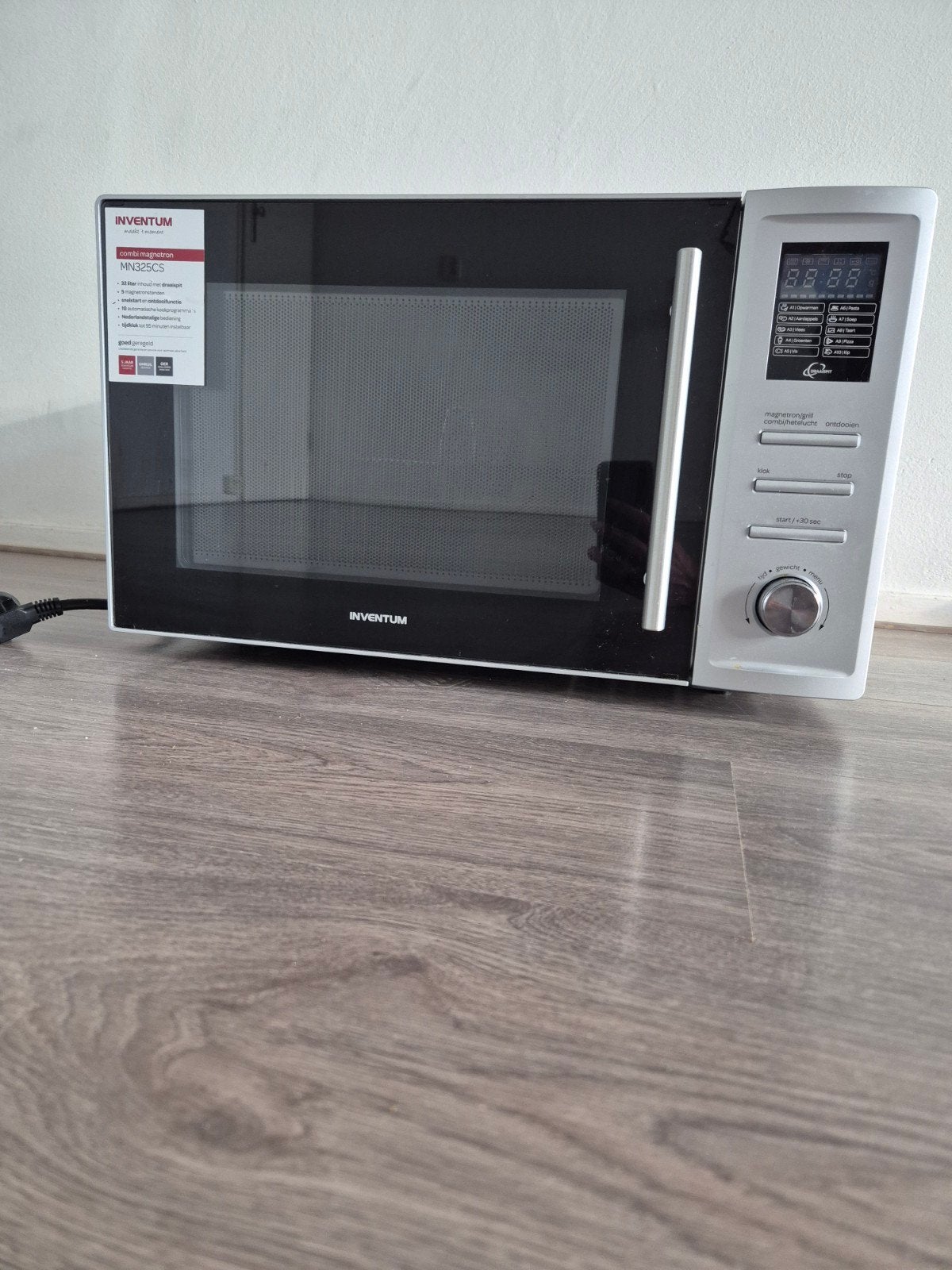 Inventum combimagnetron (en oven), Ophalen, Oven