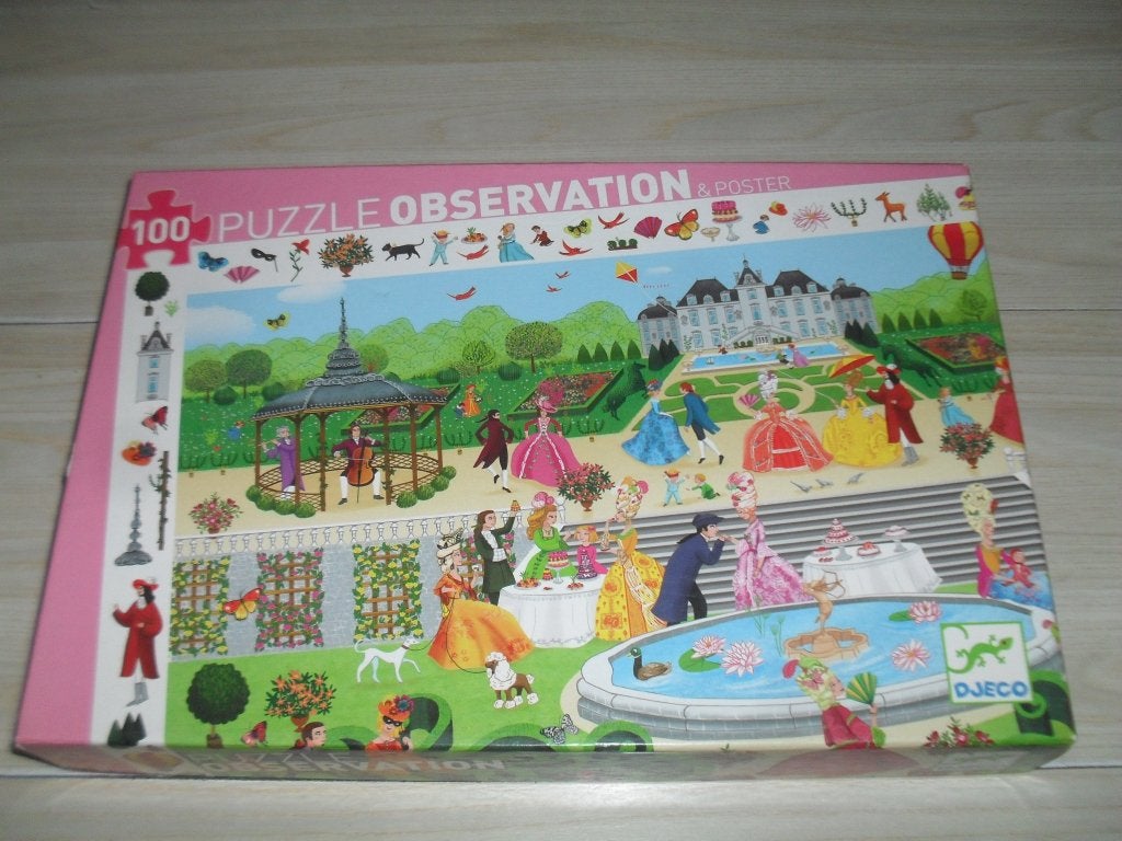Observation puzzle 100 grote stukken, Ophalen, Minder dan 500 stukjes, Gebruikt, Legpuzzel
