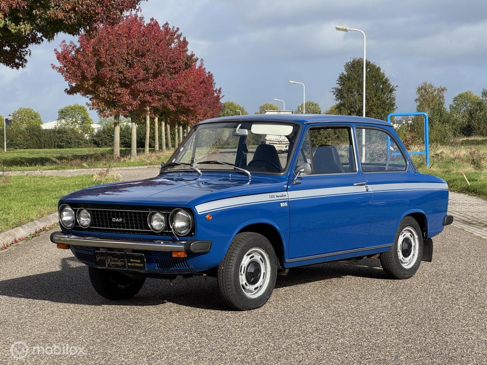 DAF 66 1.3 Marathon 1975, Auto's, Automaat, Achterwielaandrijving, 1289 cc, Blauw