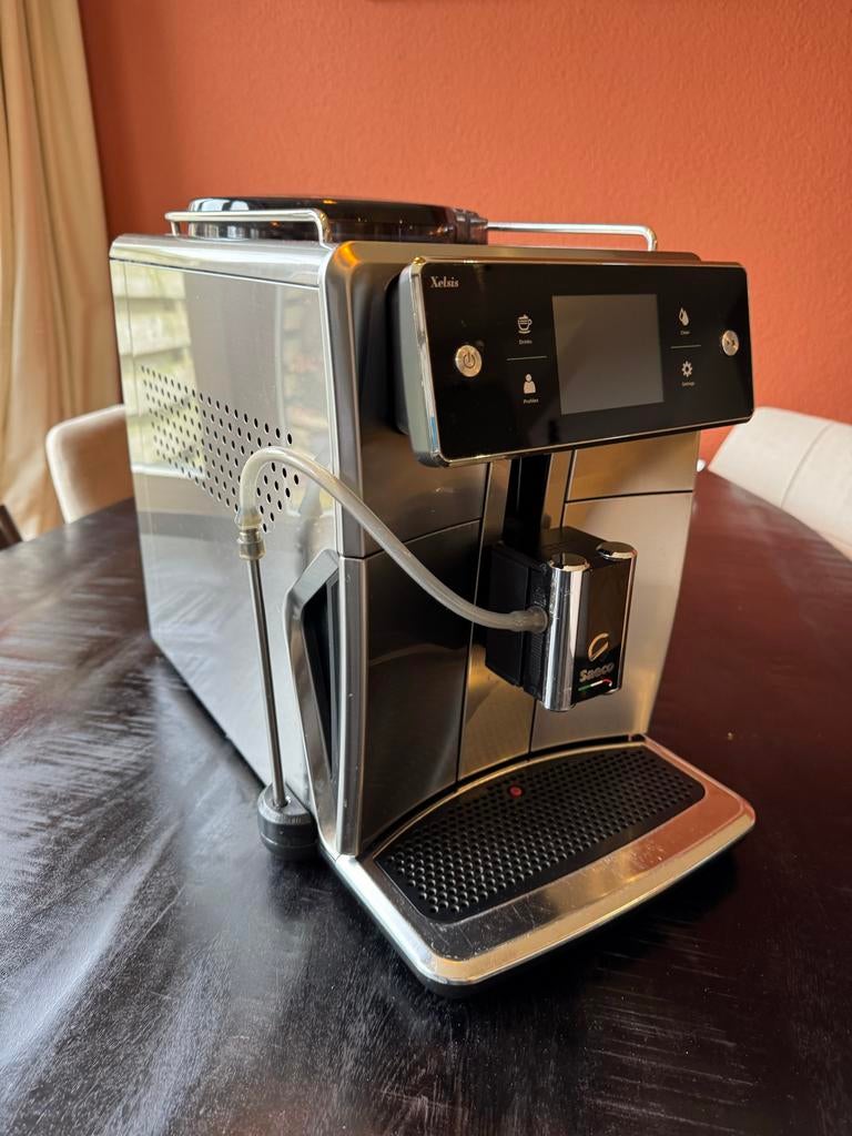 Saeco Xelsis DeLuxe volautomatische koffiemachine, topstaat!, Witgoed en Apparatuur, Koffiezetapparaten, Ophalen of Verzenden
