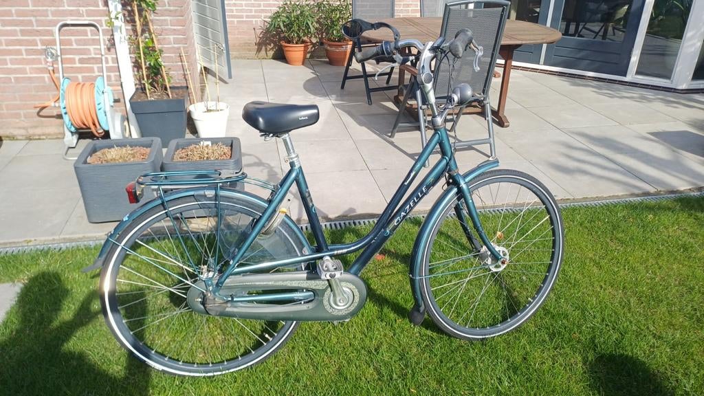 Gazelle Touche damesfiets 53 inch, 7 versnellingen, Fietsen en Brommers, Versnellingen, Ophalen of Verzenden, Gazelle, Trommelrem