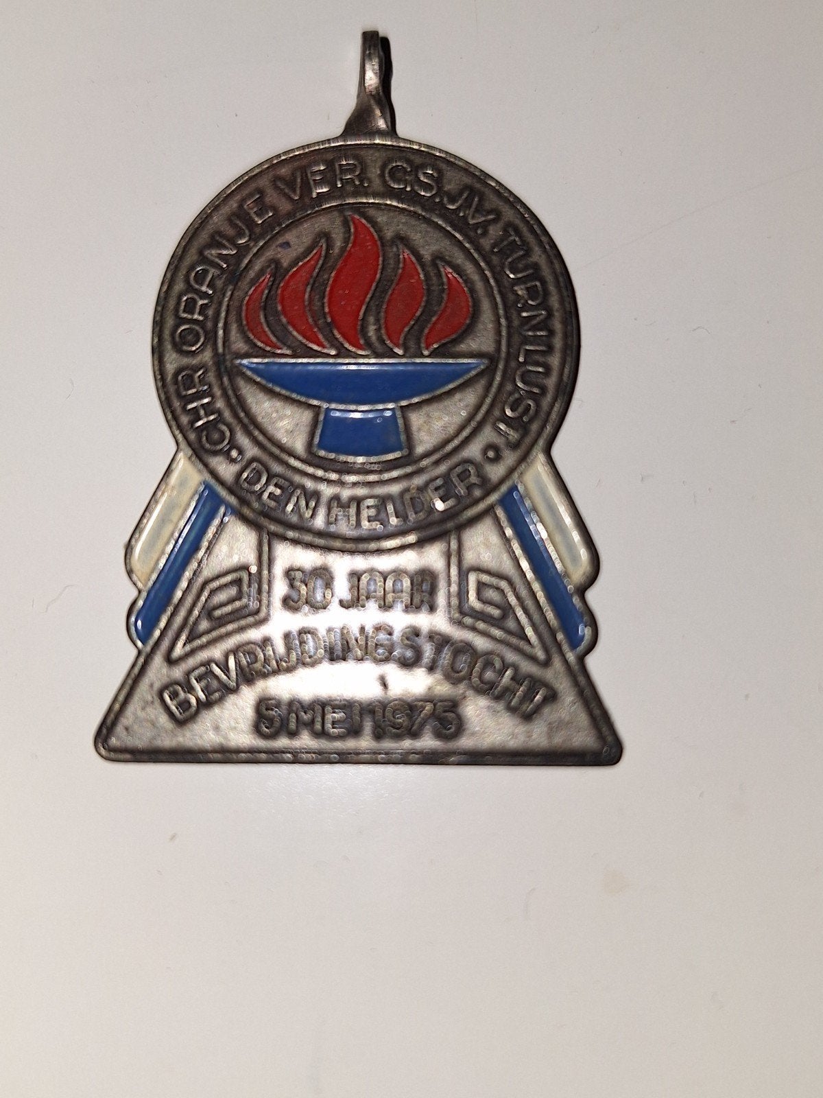Bevrijdingstocht Den Helder 1975 Medaille, Ophalen, Overige materialen, Nederland