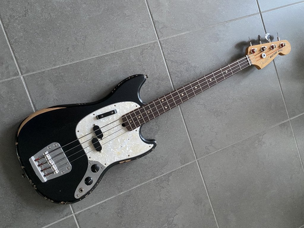 Fender Justin Meldal-Johnson Mustang - JMJ basgitaar, Muziek en Instrumenten, Ophalen, Zo goed als nieuw, Elektrisch