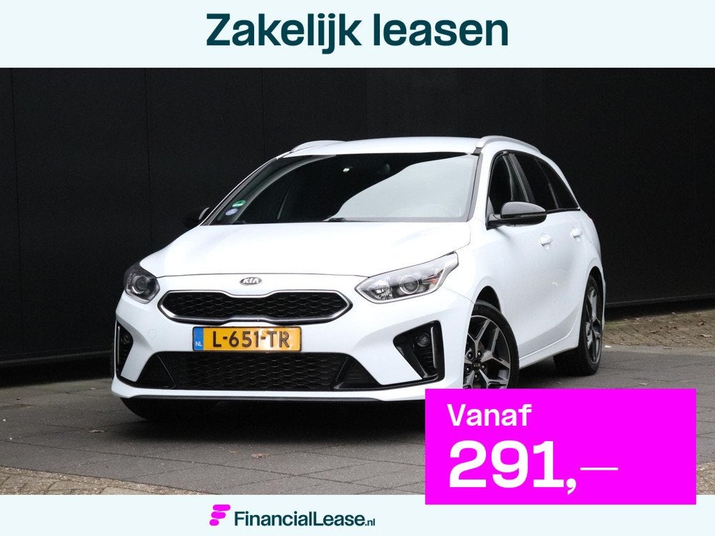 Kia Ceed Sportswagon 1.0 T-GDi GT-Line Edition LEDER | TREKH, Voorwielaandrijving, Stof, Gebruikt, Wit
