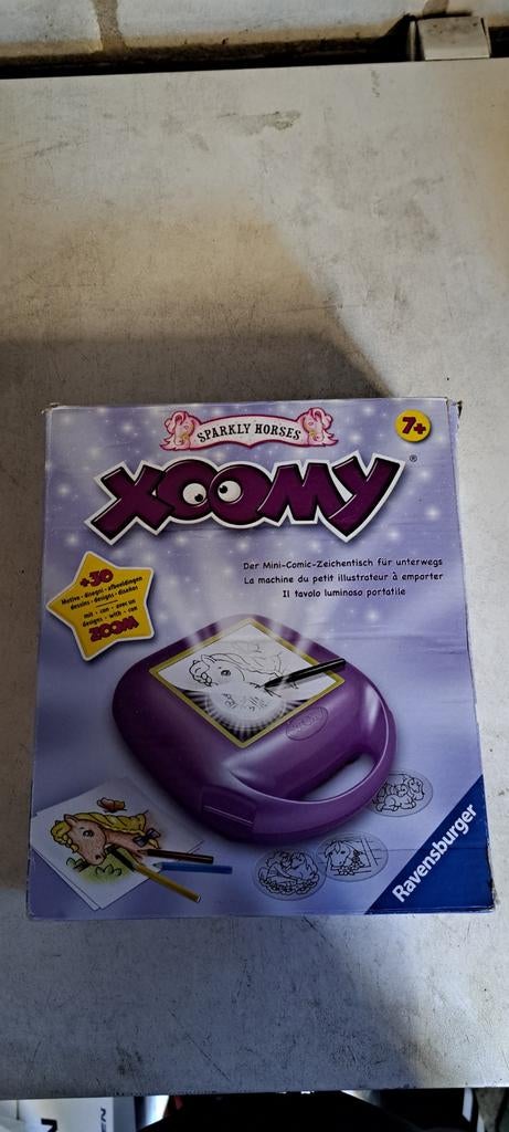 Ravensburger Xoomy Sparkly Horses Tekentafel, Ophalen of Verzenden, Gebruikt, Knutselen