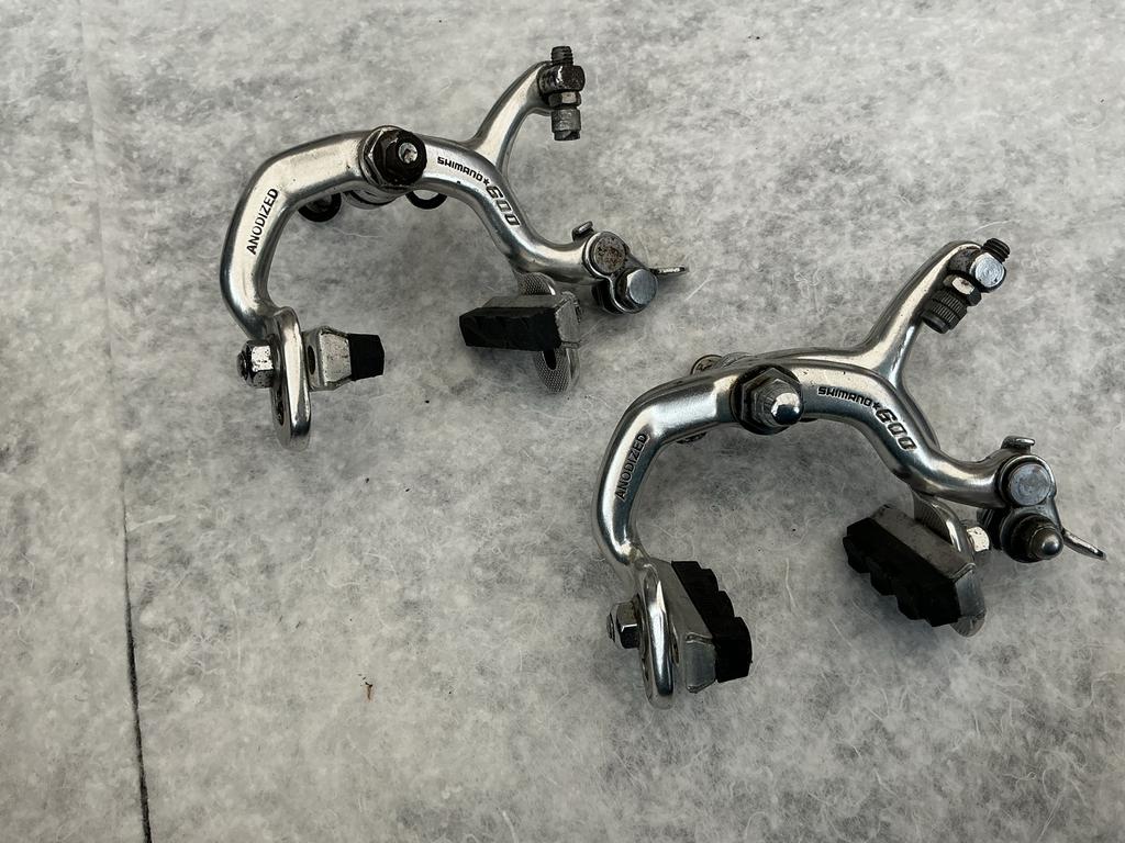 Vintage Shimano 600 remmen - Goede staat, Fietsen en Brommers, Ophalen of Verzenden, Gebruikt, Overige typen