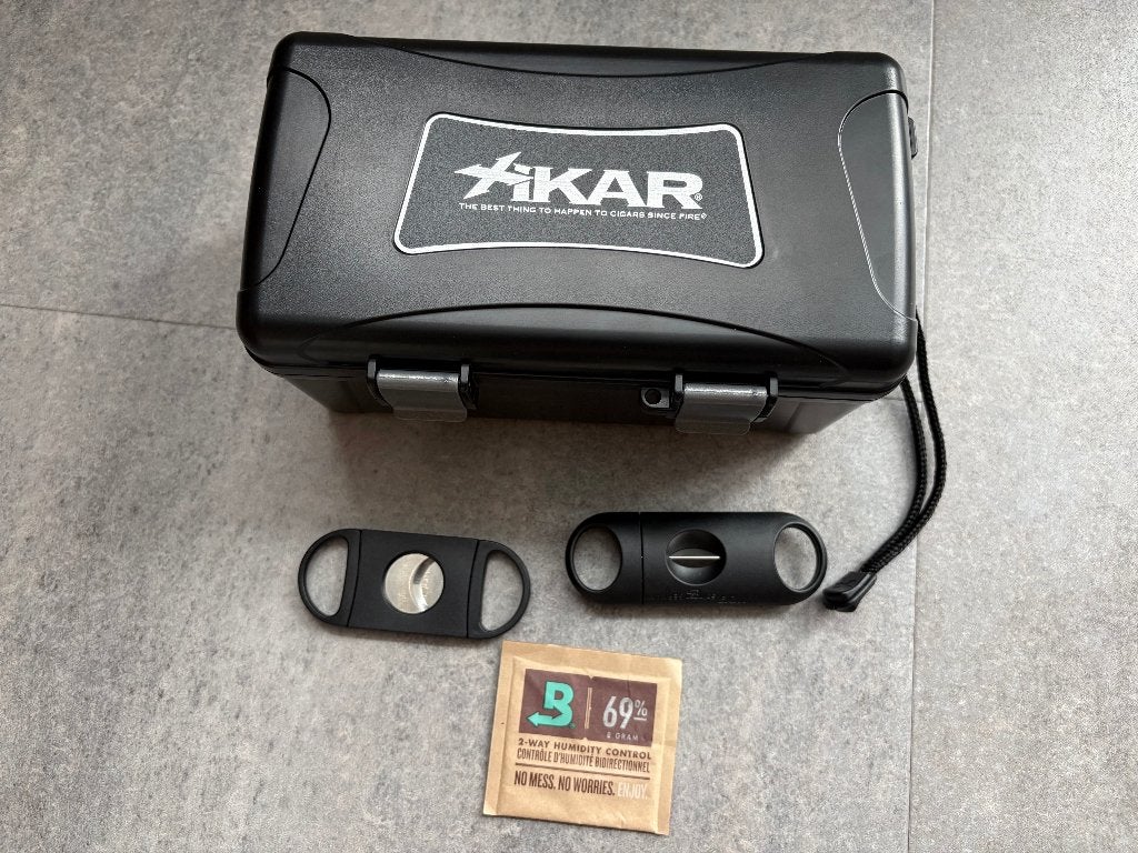Xikar - Humidor - Reishumidor -  15 Sigaren, Verzamelen, Ophalen of Verzenden, Nieuw, Tabaksdoos of Verpakking