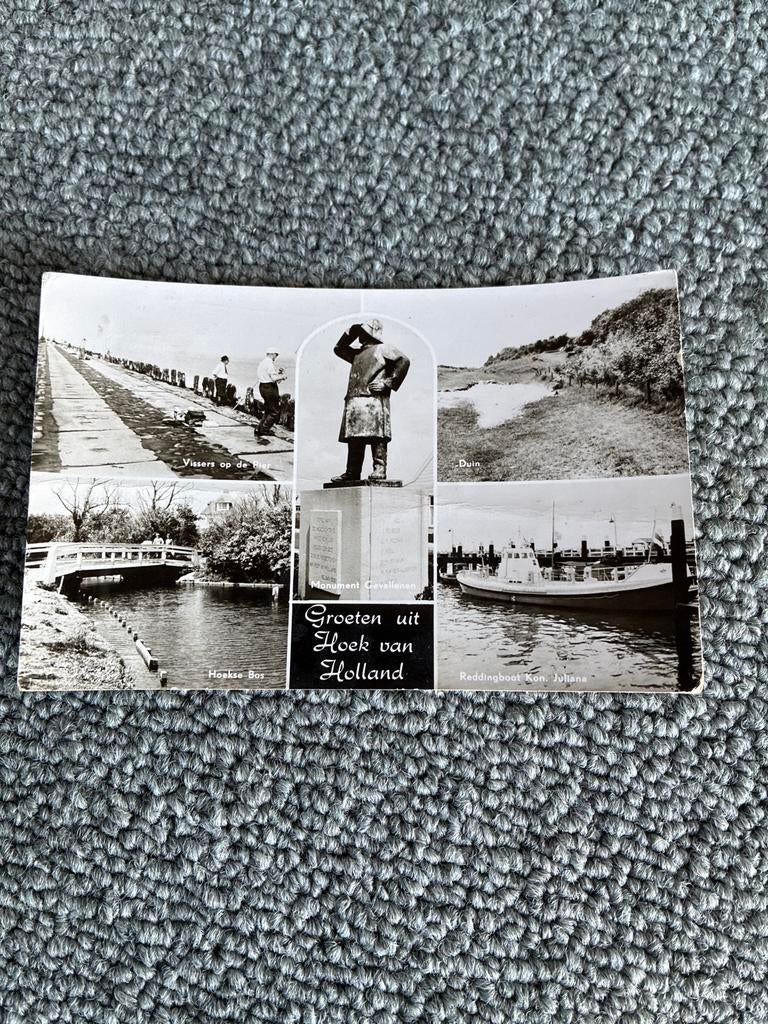 Ansichtkaart Hoek van Holland 1964 - Gelopen, Ophalen of Verzenden, 1960 tot 1980, Gelopen, Zuid-Holland