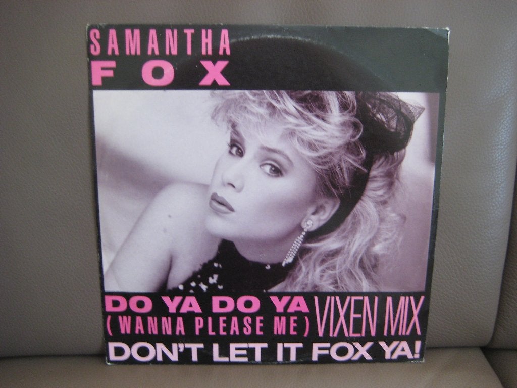 Samantha Fox – Do Ya Do Ya (Wanna Please Me) (Vixen Mix), Cd's en Dvd's, LP, Pop, Ophalen of Verzenden, Zo goed als nieuw