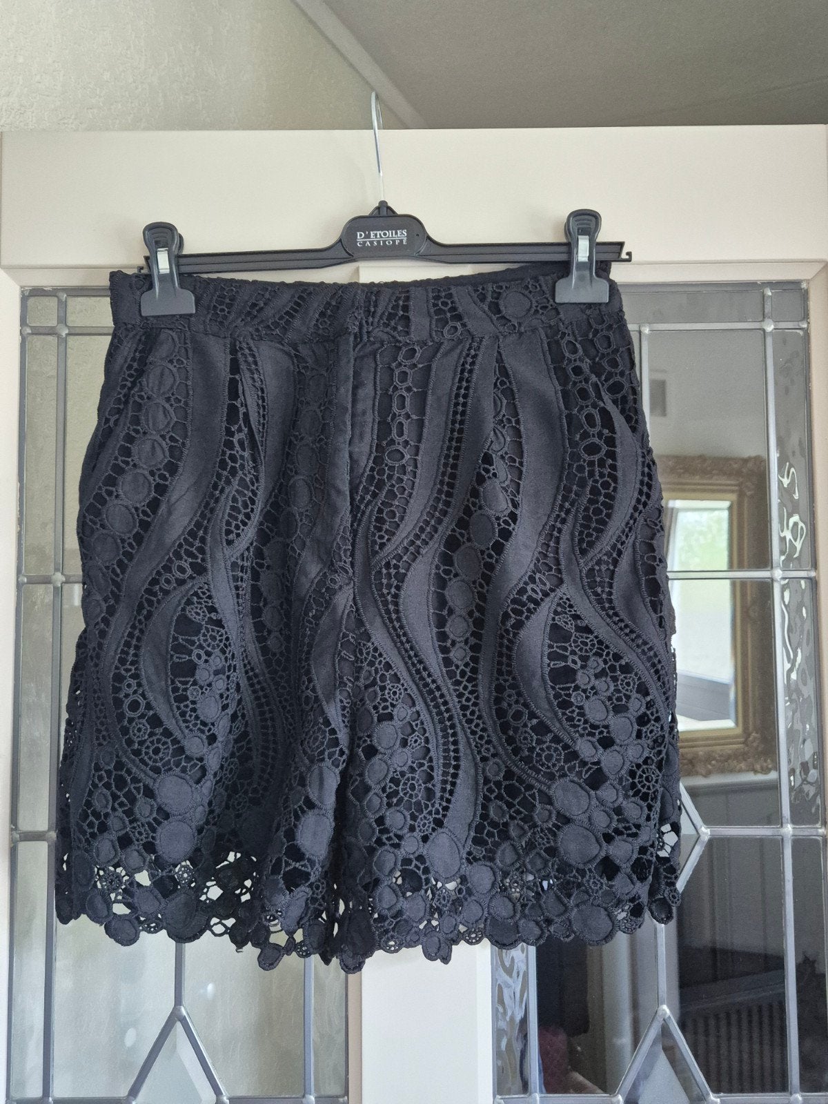 Copenhagen Muse korte broek S np €129,= NIEUWSTAAT!, Kort, Copenhagen Muse, Zwart, Ophalen of Verzenden