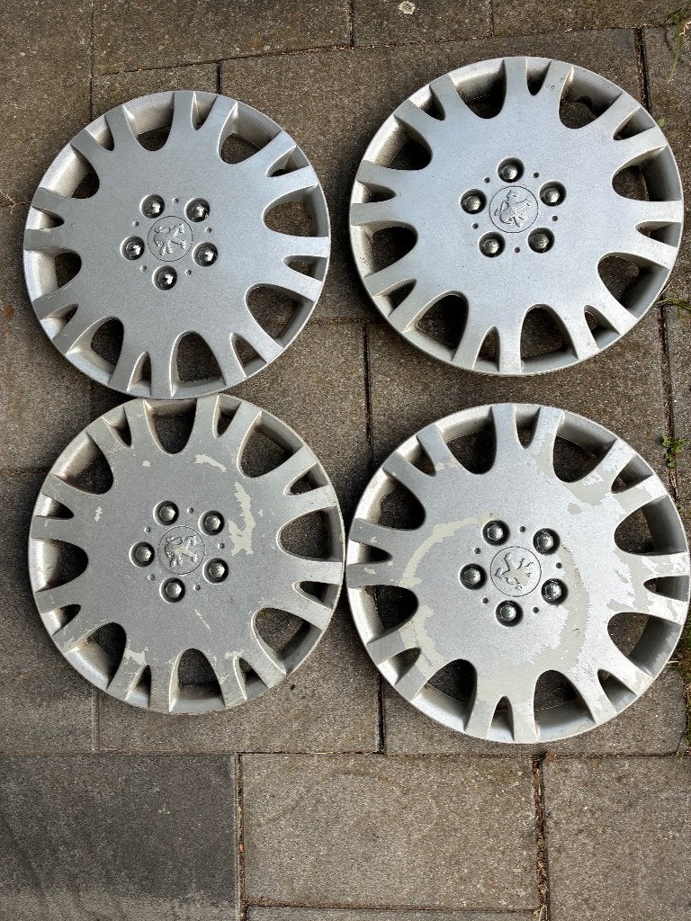 Wieldoppen Peugeot (16"), Auto diversen, Wieldoppen, Ophalen, Gebruikt