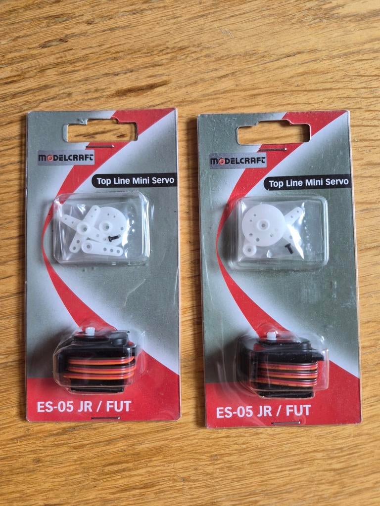 2x Modelcraft Top Line Mini Servo ES-05 JR / FUT, Ophalen of Verzenden, Nieuw