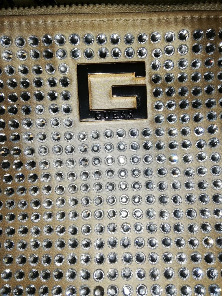 Guess Est 1981 kleur goud, Ophalen of Verzenden, Zo goed als nieuw, Schoudertasje