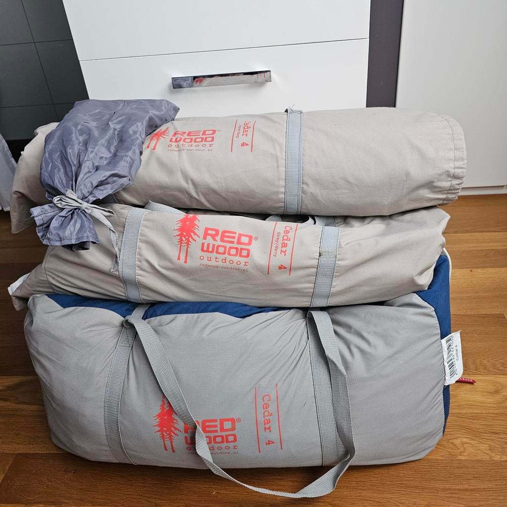 Tent Redwood cedar 4 persoons, Ophalen, Gebruikt